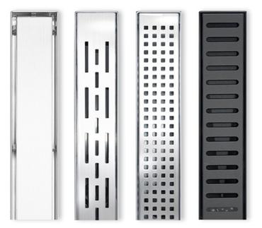 Stainless steel bathroom drainage channel
