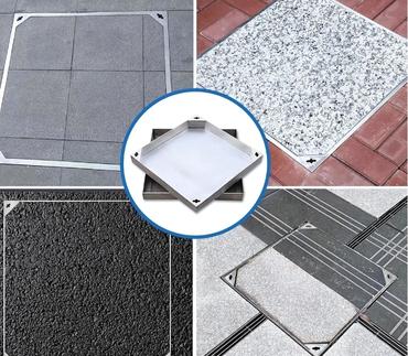 Stainless steel manhole cover